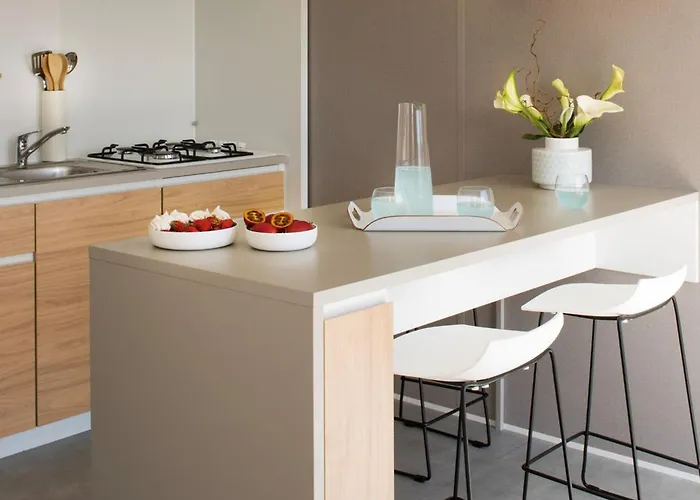 Mobile-home Avec Terrasse, 5 Personnes, - Api-1-52-1065 *